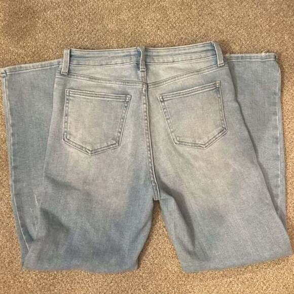 JBD Just Black Blue Sz 30 Distressed Denim Jeans - Picture 5 of 5